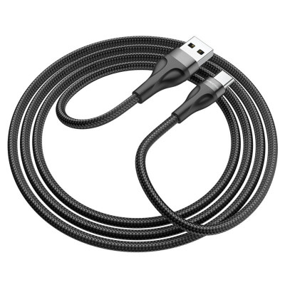 Кабель BOROFONE BX61 Source charging data cable for Type-C Black - зображення 3