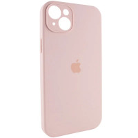 Чохол для смартфона Silicone Full Case AA Camera Protect for Apple iPhone 14 15,Pink Sand (Цвет Pink Sand) - фото № 2