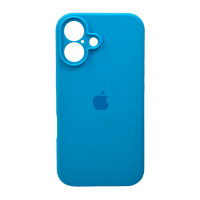 Чохол для смартфона Silicone Full Case AA Camera Protect for Apple iPhone 16 44,Light Blue