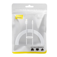 Кабель Baseus Superior Series Fast Charging Data Cable USB to Type-C 100W 2m Moon White (Колір Moon-White) - фото № 2