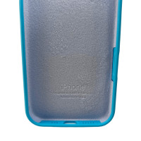 Чохол для смартфона Silicone Full Case AA Camera Protect for Apple iPhone 16 44,Light Blue (Колір Light Blue) - фото № 4