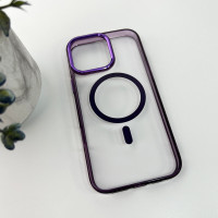 Чохол для смартфона Cosmic Acrilyc Colorful Mag for Apple iPhone 14 Pro Purple (Цвет Фиолетовый) - фото № 4