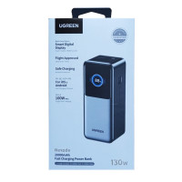 Зовнішній акумулятор UGREEN PB721 20000mAh Quick Charging  130W (Колір Сірий) - фото № 2
