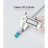 Мережевий кабель Vention Cat.5E UTP Patch Cable 1.5M Blue (VAP-A10-S150) (Blue)- № 7