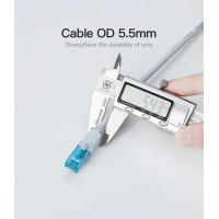 Мережевий кабель Vention Cat.5E UTP Patch Cable 1.5M Blue (VAP-A10-S150) (Колір Blue) - фото № 7