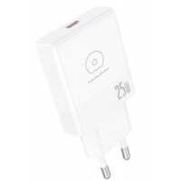 Мережевий зарядний пристрій WUW-C216 25W Gan ChargerUSB C white