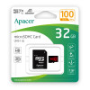 microSDHC (UHS-1) Apacer 32Gb class 10 V10 A1 R100MB/s (adapter SD) - изображение 2