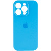 Чохол для смартфона Silicone Full Case AA Camera Protect for Apple iPhone 15 Pro 44,Light Blue