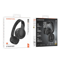 Бездротові навушники BOROFONE BO32 Show BT headphones Black (Цвет Black) - фото № 2