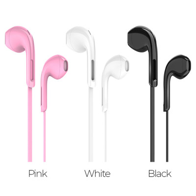 Навушники HOCO M39 Rhyme sound earphones with microphone Pink (6957531079781) - зображення 3