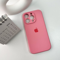 Чохол для смартфона Silicone Full Case AA Camera Protect for Apple iPhone 16 Pro 6,Light Pink (Цвет Light-Pink) - фото № 6