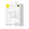 Бездротові навушники Baseus Bowie M2s True Wireless Earphones Moon White (Moon-White)- № 2