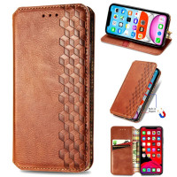 Чохол-книжка для смартфона Rubic Leather for Xiaomi Redmi 13 4G Brown (Колір Brown) - фото № 5