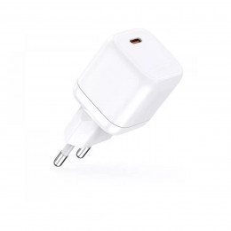 Зарядний пристрій Vention 1-port USB-C GaN Charger(30W) EU-Plug White (FAKW0-EU)