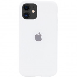 Чохол для смартфона Silicone Full Case AA Open Cam for Apple iPhone 11 кругл 8,White