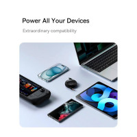 Кабель Baseus Free2Draw Mini Retractable Charging Cable Type-C to Type-C 100W 1m Galaxy Blue  - фото № 8