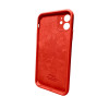 Чохол для смартфона Silicone Full Case AA Camera Protect for Apple iPhone 11 кругл 11,Red - изображение 2