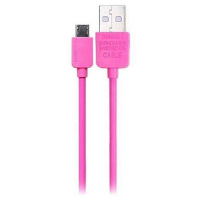 Кабель REMAX Light Cable MicroUSB RC-006 2.1A 1m  Pink - изображение 1