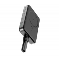 Зовнішній акумулятор ACEFAST M10-10000 PD30W magnetic wireless charging power bank with cable Black (Колір Черный) - фото № 2