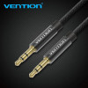 Кабель Vention Fabric Braided 3.5mm Male to Male Audio Cable 1.5M Black Metal Type (BAGBG) - зображення 6