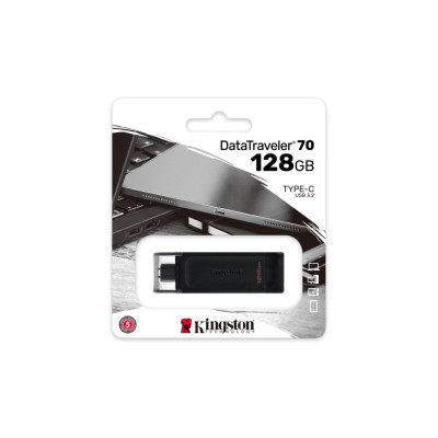 Flash Kingston USB 3.2 DT 70 128GB Type-C - изображение 2