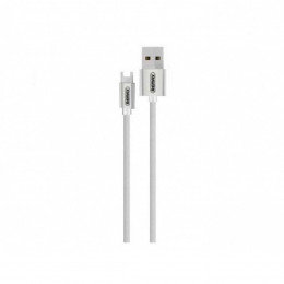 Кабель Remax Fabric Data Cable Lightning RC-091 2.1A 1m White