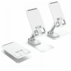 Тримач для мобільного HOCO PH50 Ivey folding rotatable desktop holder White - зображення 2
