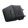 Мережевий зарядний пристрій Baseus Palm Fast Charger 1C 20W EU Cluster Black (with Baseus Mini White Cable USB-C to USB-C 60W (20V/3A) 1m Cluster Blac (Cluster Black)- № 4