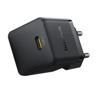 Мережевий зарядний пристрій Baseus Palm Fast Charger 1C 20W EU Cluster Black (with Baseus Mini White Cable USB-C to USB-C 60W (20V/3A) 1m Cluster Blac (Цвет Cluster Black) - фото № 4
