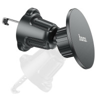 Автотримач для телефона HOCO H12 Fine jade ring magnetic car holder(air outlet) Black (Цвет Черный) - фото № 4