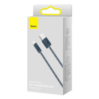 Кабель Baseus Dynamic Series Fast Charging Data Cable USB to iP 2.4A 2m Slate Gray (Колір Slate-Gray) - фото № 2