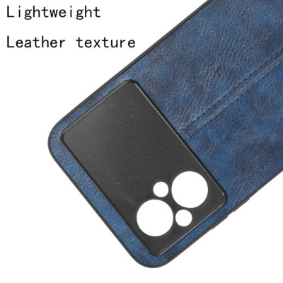 Чохол для смартфона Cosmiс Leather Case for Poco M5/M5 5G Blue (CoLeathPocoM5Blue) - изображение 4