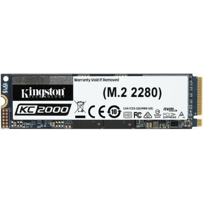 SSD M.2 Kingston KC2000 250GB NVMe 2280 PCIe 3.0 x4 3D NAND TLC - изображение 1