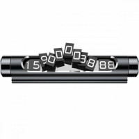 Паркувальна карта Baseus Temporary Parking Number Card Black  - фото № 3