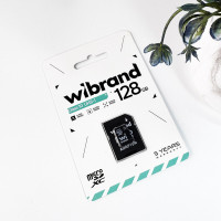 Карта пам'яті microSDXC (UHS-1) Wibrand 128Gb class 10 (adapter SD)  - фото № 7