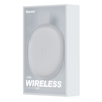 Бездротовий зарядний пристрій Baseus Jelly wireless charger 15W White (Колір Білий) - фото № 2
