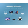Кабель UGREEN NW102 Cat 6 U/UTP Lan Flat Cable 15m (Black)(UGR-50180) (7073)- № 8