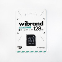 Карта пам'яті microSDXC (UHS-1) Wibrand 128Gb class 10 (adapter SD)  - фото № 2