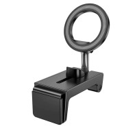 Тримач для телефона HOCO H62 Nimble ring magnetic travel stand Black (Колір Black) - фото № 5