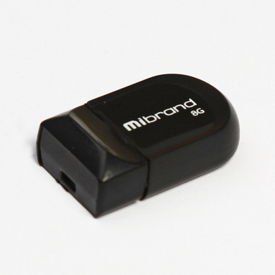 Flash Mibrand USB 2.0 Scorpio 8Gb Black - изображение 1