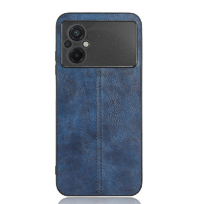 Чохол для смартфона Cosmiс Leather Case for Poco M5/M5 5G Blue (CoLeathPocoM5Blue) - зображення 1
