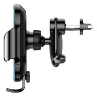 Автотримач для телефона з БЗП Baseus Light Electric Holder Black (Колір Черный) - фото № 4