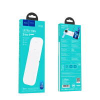 Бездротовий зарядний пристрій HOCO CQ6 Power 3-in-1 wireless fast charger(SAM Watch) White (Цвет Белый) - фото № 6