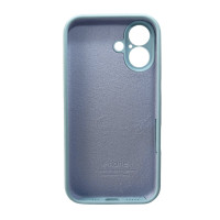 Чохол для смартфона Silicone Full Case AA Camera Protect for Apple iPhone 16 27,Mist Blue (Колір Mist Blue) - фото № 3