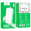 Зовнішній акумулятор HOCO J111B Smart charge power bank(30000mAh) White (Білий)- № 5