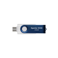 Флеш-накопичувач Patriot USB 3.2 Gen 1 Xporter X550 256GB Type-A+C (Колір Белый) - фото № 2