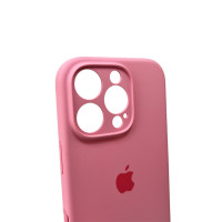 Чохол для смартфона Silicone Full Case AA Camera Protect for Apple iPhone 16 Pro 6,Light Pink (Цвет Light-Pink) - фото № 5