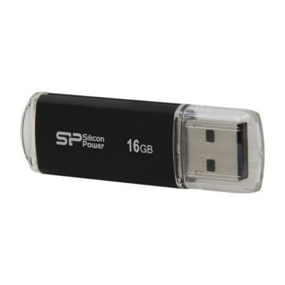 Flash SiliconPower USB 2.0 Ultima II - I series 16Gb Black - зображення 2