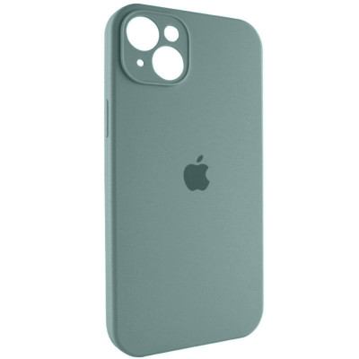 Чохол для смартфона Silicone Full Case AA Camera Protect for Apple iPhone 13 46,Pine Green (FullAAi13-46) - изображение 2