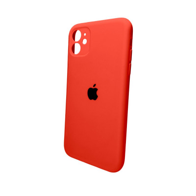 Чохол для смартфона Silicone Full Case AA Camera Protect for Apple iPhone 11 кругл 11,Red - зображення 1